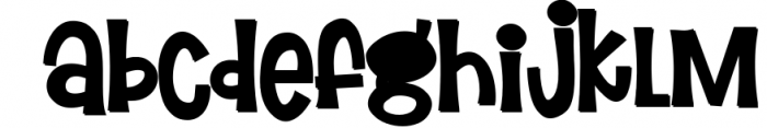 Jolly Greens Font LOWERCASE