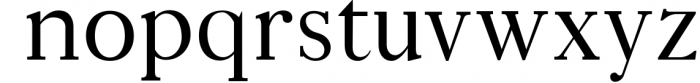 Jotham Serif Typeface 1 Font LOWERCASE