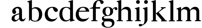Jotham Serif Typeface 3 Font LOWERCASE