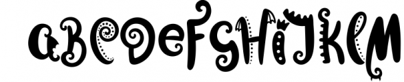Joy in Night - Halloween Typeface Font UPPERCASE