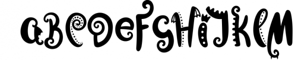 Joy in Night - Halloween Typeface Font LOWERCASE