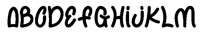 JOSH & EGHI Font UPPERCASE