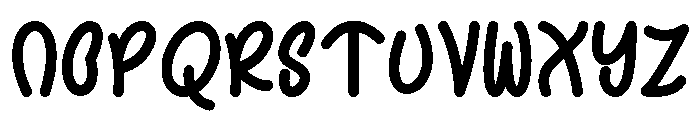 JOSH & EGHI Font UPPERCASE