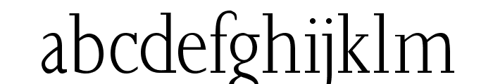 JoaoCond-Light Font LOWERCASE