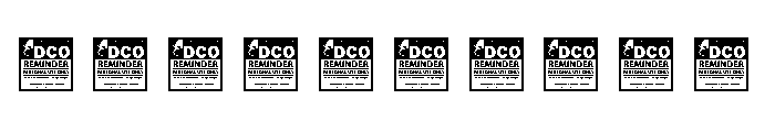 Jockable_PersonalUseOnly Font OTHER CHARS
