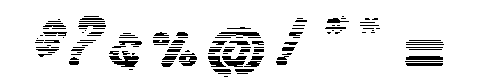 Jockable_PersonalUseOnly Font OTHER CHARS