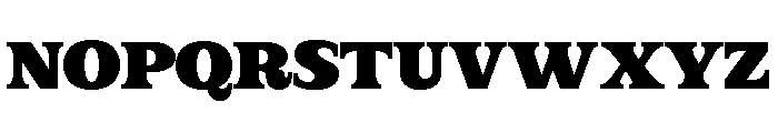 Jofjin Vikar Font UPPERCASE