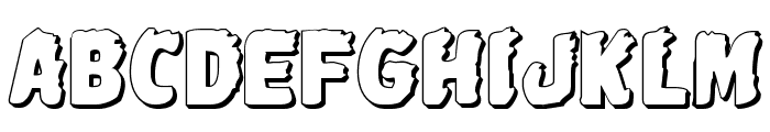 Johnny Torch 3D Regular Font UPPERCASE