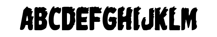 Johnny Torch Condensed Font LOWERCASE