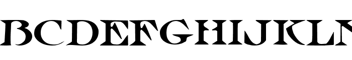 Jolly Roger Font LOWERCASE