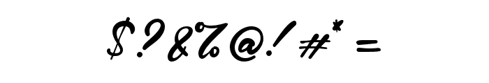 JonathanSmith Font OTHER CHARS