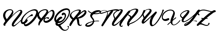 JonathanSmith Font UPPERCASE