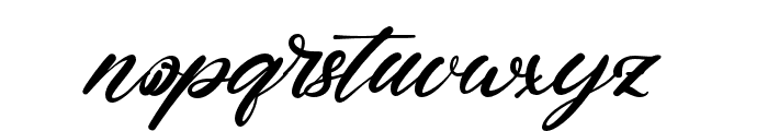 JonathanSmith Font LOWERCASE
