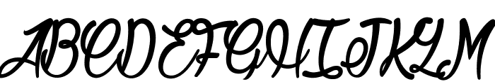 Jonquilles_PersonalUseOnly Font UPPERCASE