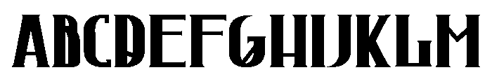 JorntRegular Font UPPERCASE