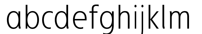 Josef Reduced ExtraLight Font LOWERCASE