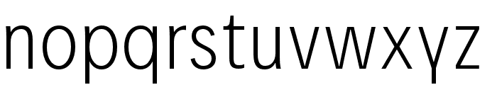 JosefRed-ExtraLight Font LOWERCASE