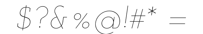 Josefin Slab Thin Italic Font OTHER CHARS