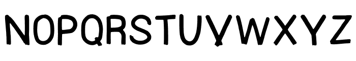 Joshbrush Regular Font UPPERCASE