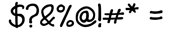 Josschrift Serif Font OTHER CHARS