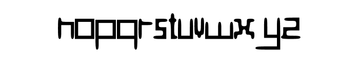 Jost_Futuristic_Style Font LOWERCASE