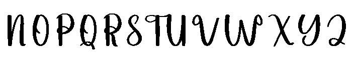 Journal1 Font UPPERCASE