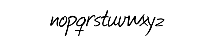 Journal Font LOWERCASE