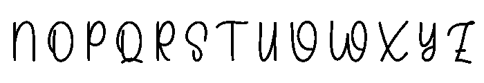 Journals Font UPPERCASE