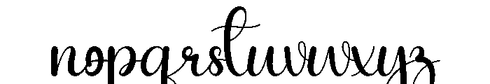 Journey2 Font LOWERCASE