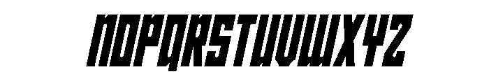 Joy Children Condensed Italic Font UPPERCASE