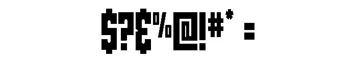 Joy Children Condensed Font OTHER CHARS