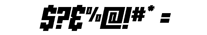 Joy Children Expanded Italic Font OTHER CHARS