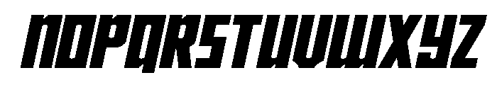 Joy Children Expanded Italic Font LOWERCASE