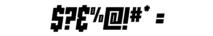 Joy Children Semi-Italic Font OTHER CHARS