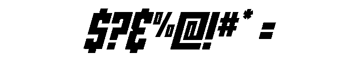 Joy Children Super-Italic Font OTHER CHARS
