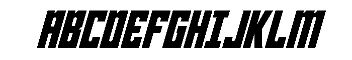 Joy Children Super-Italic Font UPPERCASE