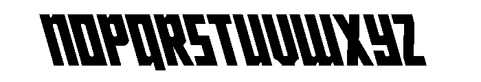 Joy Children Super-Leftalic Font LOWERCASE