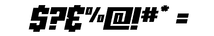 Joy Children Wide Italic Font OTHER CHARS