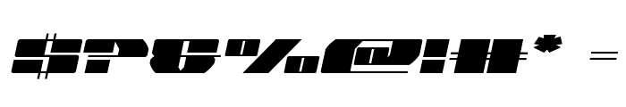 Joy Shark Semi-Italic Font OTHER CHARS