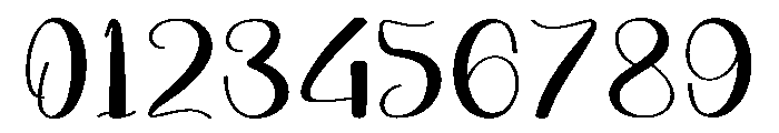 Joyful Holiday Font OTHER CHARS
