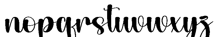 Joyful Holiday Font LOWERCASE