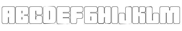 Joygist [Demo] Outline Font UPPERCASE