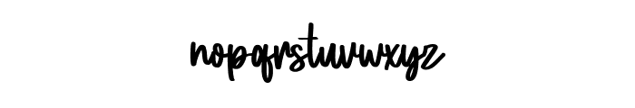 Joylady Free Regular Font LOWERCASE