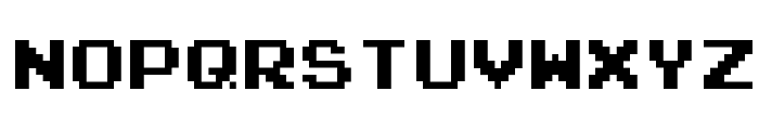 Joystix-Regular Font LOWERCASE