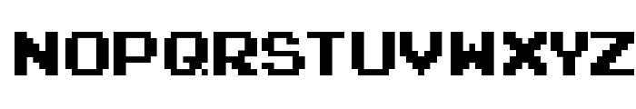 Joystix Font UPPERCASE
