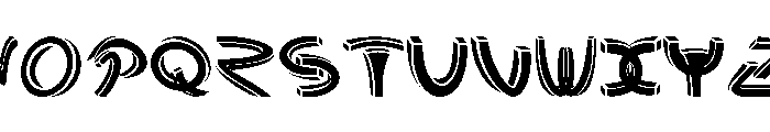johaos font Font UPPERCASE