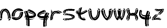 johaos font Font LOWERCASE