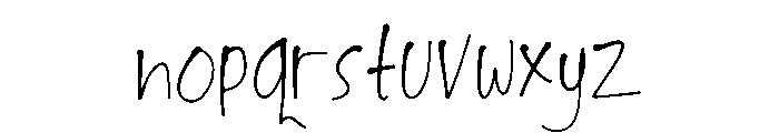 jokoowi Font LOWERCASE