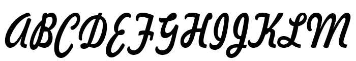 Jott 43 Condensed Italic Font UPPERCASE