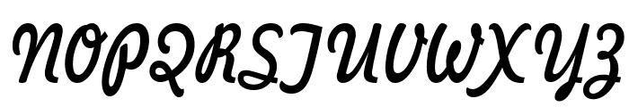 Jott 43 Condensed Italic Font UPPERCASE